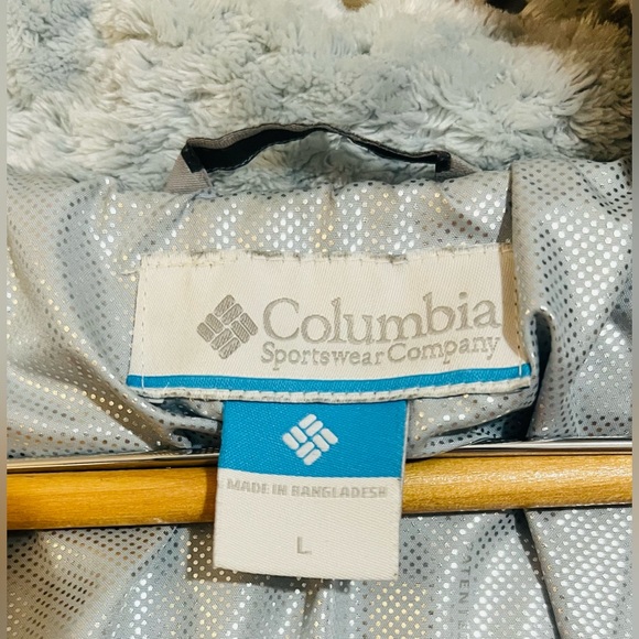 🌷 Light Blue Women’s Columbia Lay D Down™ II Jacket 🌷 Size L - Picture 11 of 12